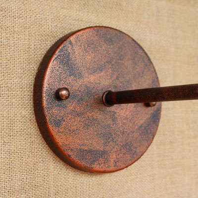 applique +vintage +retrò +industriale +parete +ruggine +sandroshop +vendita +online