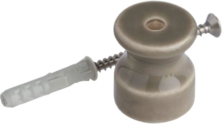isolatore #porcellana #ceramica #tortora
