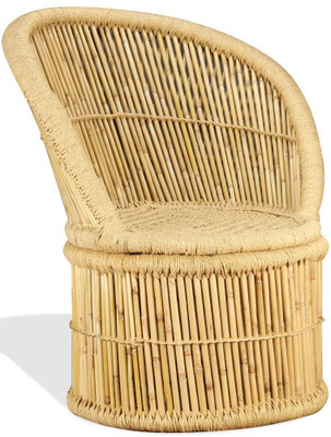 poltrona +bambù +bamboo + poltroncina