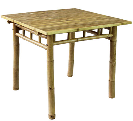 arredo #bambù #tavolo #esterno #giardino #80x80cm