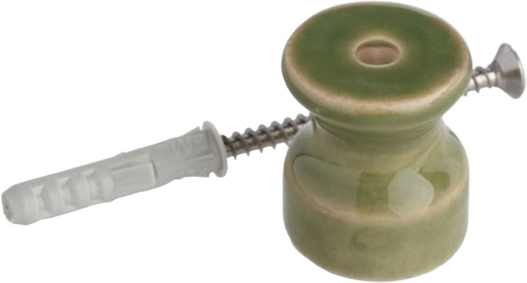 isolatore #porcellana #ceramica #verde