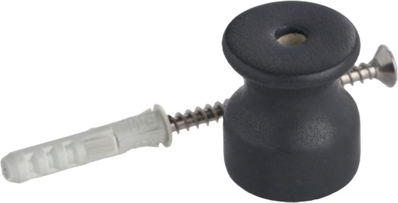 isolatore #porcellana #ceramica #nero