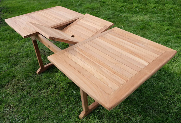 teak #tavolo #legno #estensibile #giardino #qualità #210cm