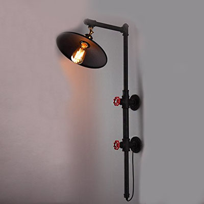 applique +vintage +retrò +industriale +parete +ottone +sandroshop +vendita +online