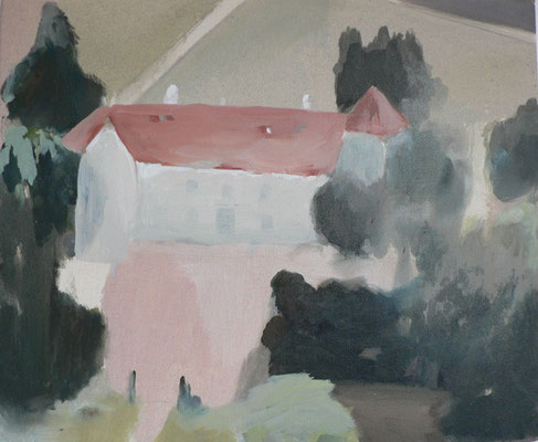 Colombey, 54 x 65 cm, huile sur toile, 2009
