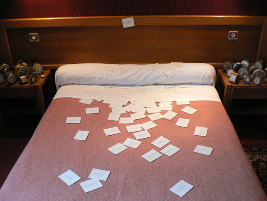 Une femme qui dort, Une nuit / Eine Nacht, Castel Coucou, Forbach 2010