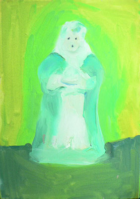 La fève, 28 x 40 cm, huile sur toile, 2007
