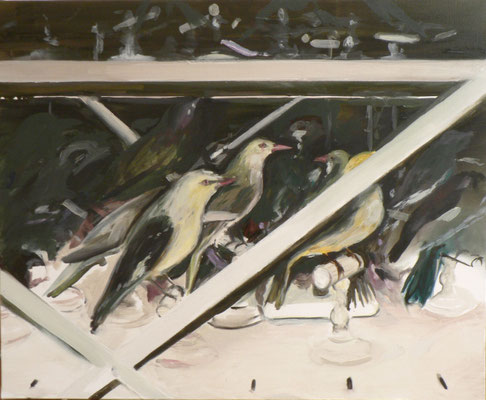 Les oiseaux, 60 x 73 cm, 2012