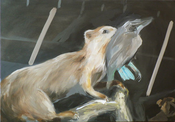 La fouine, 62 x 89 cm, 2012