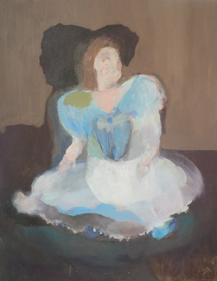 Poupée alsacienne, 90 x 115 cm, huile sur toile, 2008