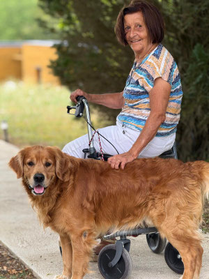 Les animaux de compagnie sont les bienvenus à la Résidence seniors