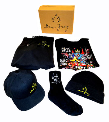 THIS IS MY 1. LIMITED EDITION OF 100 HOODIES, T-SHIRTS, BASECAPS, BEANIES & SOCKS AT BREUNINGE0R IN ERFURT! BUY AT THE ONLINESHOP: www.buntstoff.com/Marc-Jung