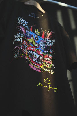 THIS IS MY 1. LIMITED EDITION OF 100 HOODIES, T-SHIRTS, BASECAPS, BEANIES & SOCKS AT BREUNINGE0R IN ERFURT! BUY AT THE ONLINESHOP: www.buntstoff.com/Marc-Jung
