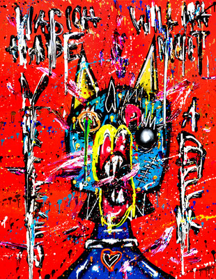 WAS ICH HABE WILL ICH NICHT VERLIEREN, ABER, 2026, mixed media on canvas, 120x90cm