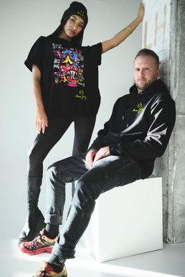 THIS IS MY 1. LIMITED EDITION OF 100 HOODIES, T-SHIRTS, BASECAPS, BEANIES & SOCKS AT BREUNINGE0R IN ERFURT! BUY AT THE ONLINESHOP: www.buntstoff.com/Marc-Jung