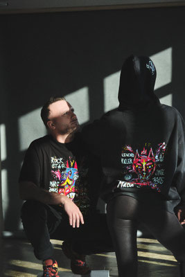 THIS IS MY 1. LIMITED EDITION OF 100 HOODIES, T-SHIRTS, BASECAPS, BEANIES & SOCKS AT BREUNINGE0R IN ERFURT! BUY AT THE ONLINESHOP: www.buntstoff.com/Marc-Jung