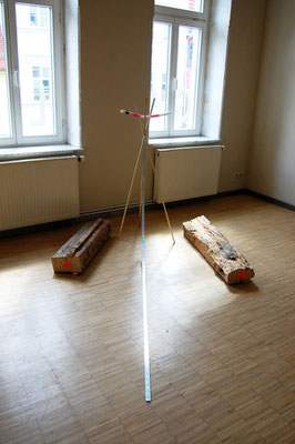   YOUR BODY WANTS IT, 2011, mixed media, 200x130x140cm