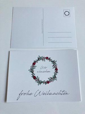 Weihnachtspostkarte 