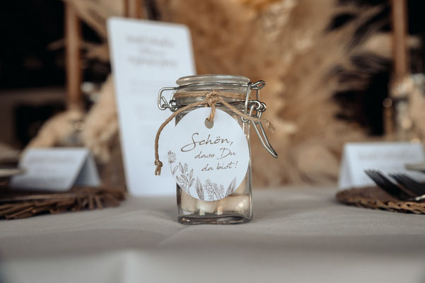 Gastgeschenk Boho Hochzeit