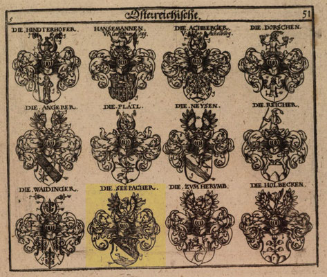 Johann Siebmachers allgemeines grosses und vollständiges Wappenbuch, Band 5, Tafel 51