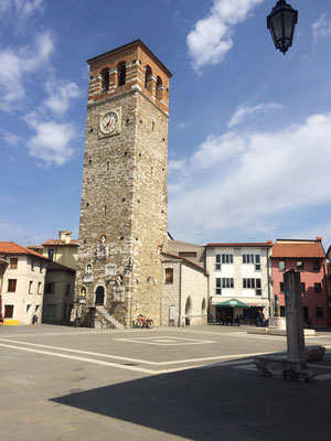 Der Torre di Marano, 1000 Jahre alt.