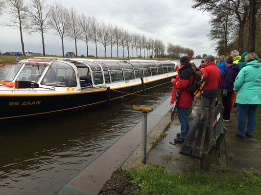 Mit dem Boot nach Alkmaar