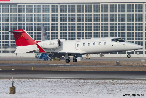 Z3-MKD, Learjet 60, Government Of Macedonia