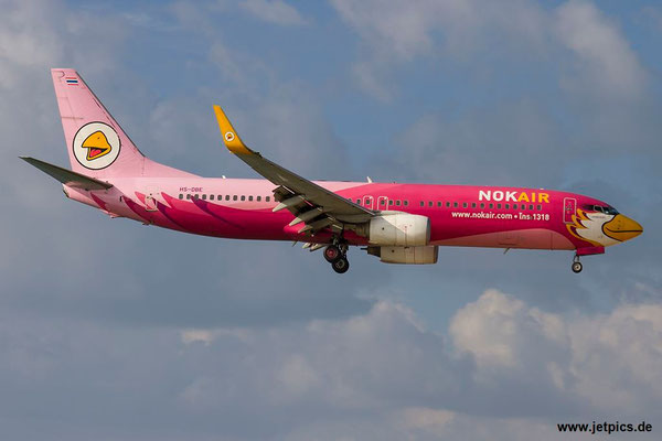 HS-DBE, B737-83N, Nok Air