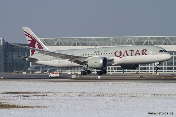 A7-BCC, B787-8, Qatar