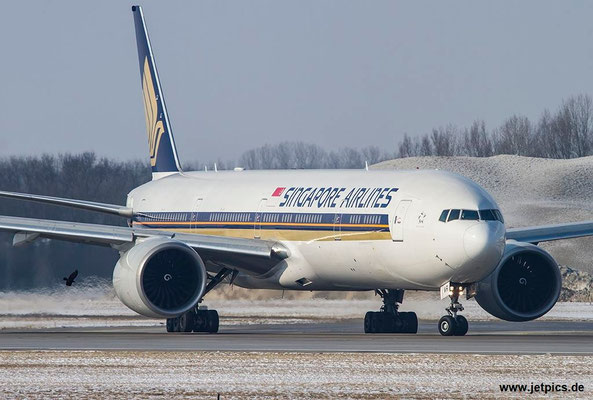 9V-SWR, B777-312ER, Singapore Airlines