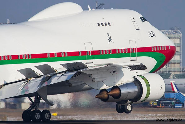 A4O-SO, B747SP-27, Oman Royal Flight