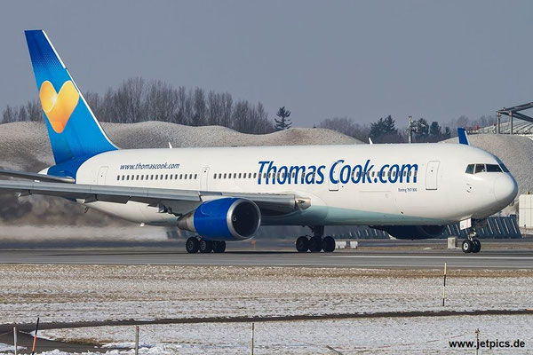 G-TCCB, B767-31KER, Thomas Cook Airlines