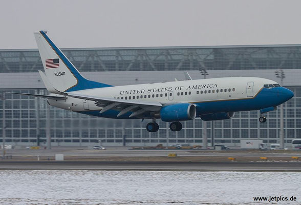 09-0540, Boeing C-40C, US Air Force