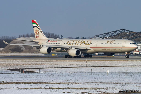 A6-EHL, A340-642, Etihad Airways