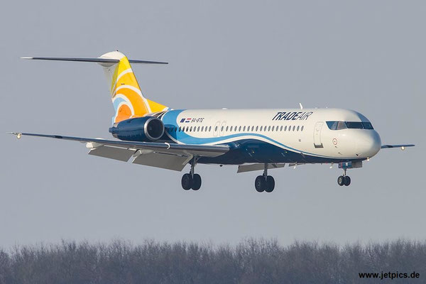 9A-BTE, Fokker 100, Trade Air