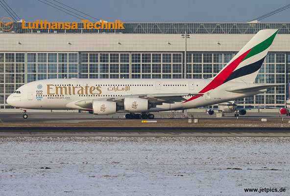 A6-EDW, A380-861, Emirates