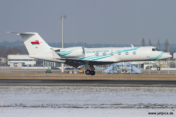 558, Gulfstream 4, Royal Oman Air Force