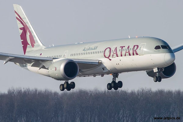 A7-BCG, B787-8, Qatar Airways