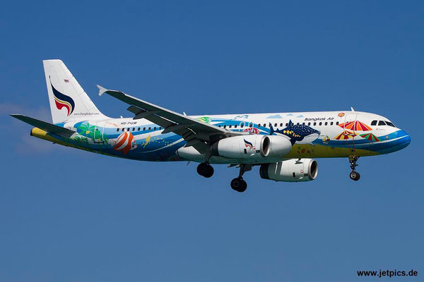 HS-PGW, A320-232, Bangkok Airways