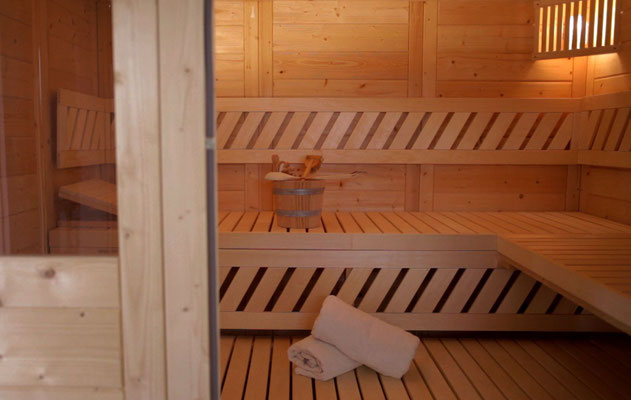 Ferienwohnungen Ostseewinkel, Sauna, Saunakabine