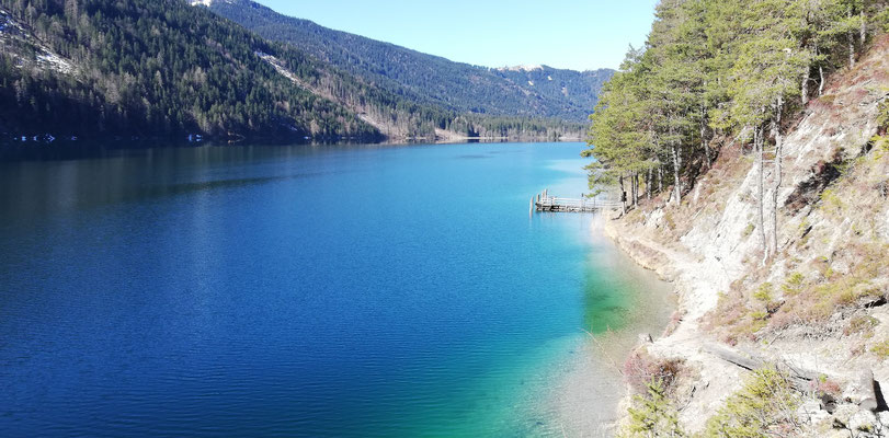 schöner Blick auf den Weissensee