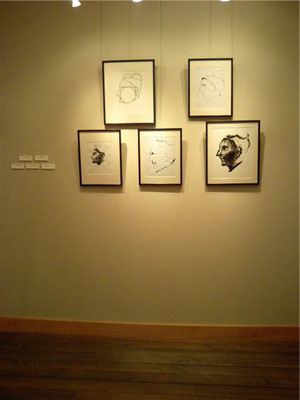 8. 2006 『人』展　"The People" in Asahigaoka Gallery in Yamanako