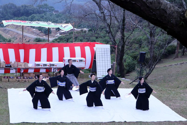 ㉒文化協会日舞部会の「熊本城」