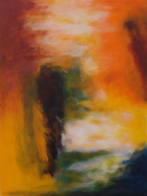 "Herbst Spaziergang", 2016, 60x 80x 4 cm