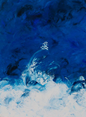 "Brandung I", 2015, 60x 80x 2 cm