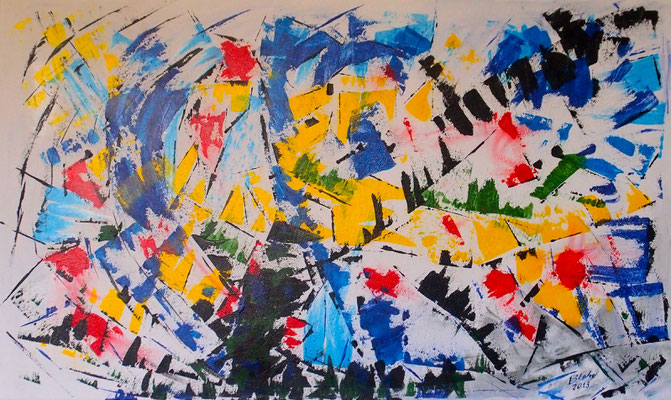 "Gebirge", 2013, 70x 100x 2 cm