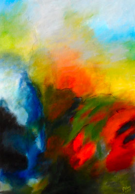 "Träumerei I", 2015, 70x 100x 4 cm