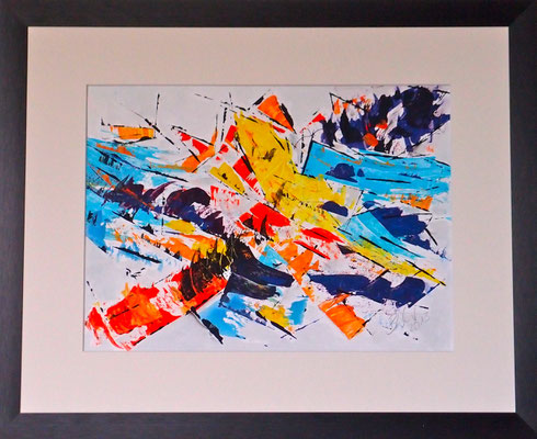 "Crash", 2013, 40x 50 cm