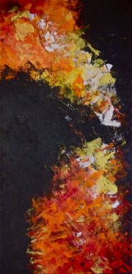 "Trennung", 2015, 40x 80x 4 cm