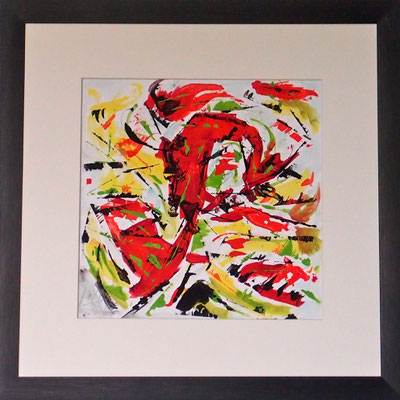 "Farbkomposition III", 2013, 40x 40 cm